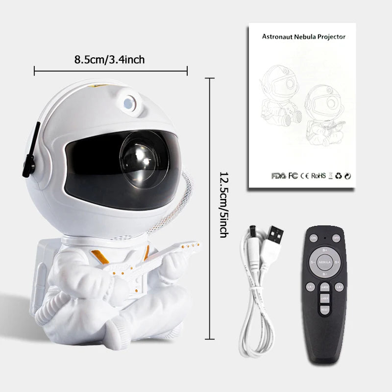 Astronaut Projector Night Light Nebula Galaxy Star Ceiling Galaxy Lights Home Party Decorative Bedroom Children Kids Gift
