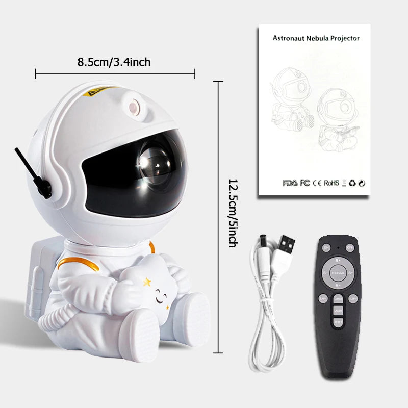 Astronaut Projector Night Light Nebula Galaxy Star Ceiling Galaxy Lights Home Party Decorative Bedroom Children Kids Gift