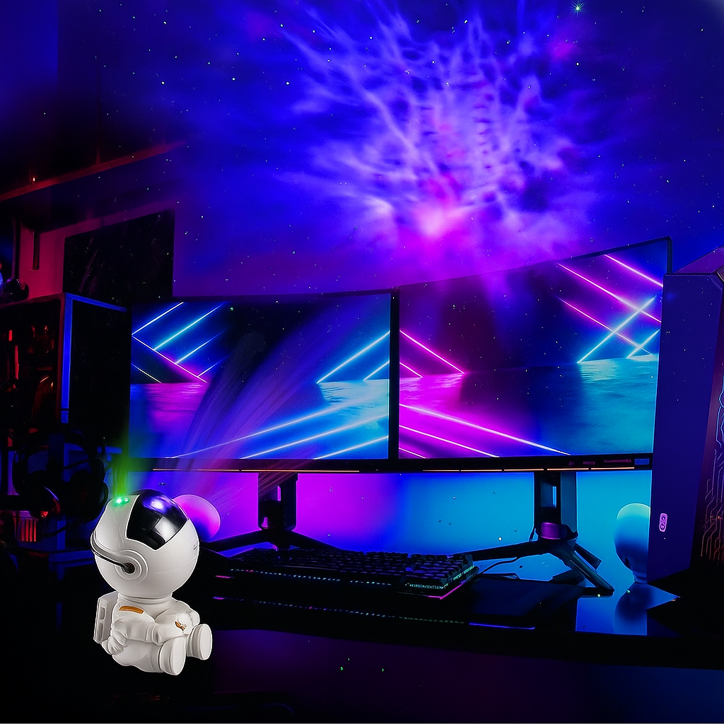 Astronaut Projector Night Light Nebula Galaxy Star Ceiling Galaxy Lights Home Party Decorative Bedroom Children Kids Gift